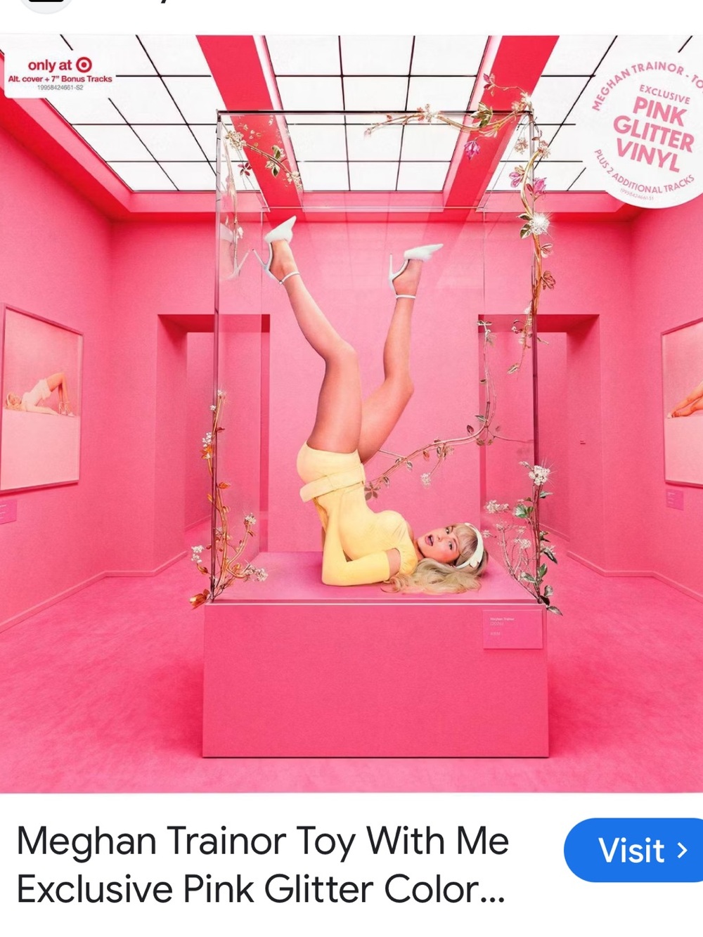 #2860**Toy With Me - Exclusive Pink Glitter Vinyl - Picture 1 of 17